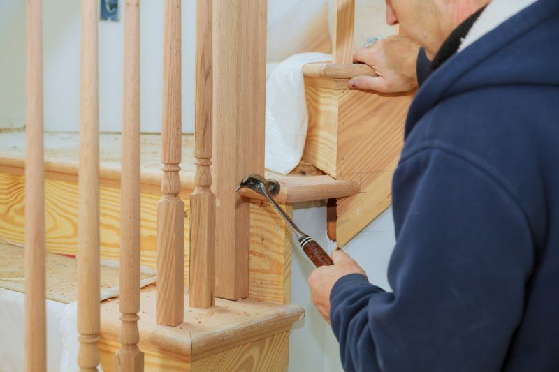 Stair Handrail Repair